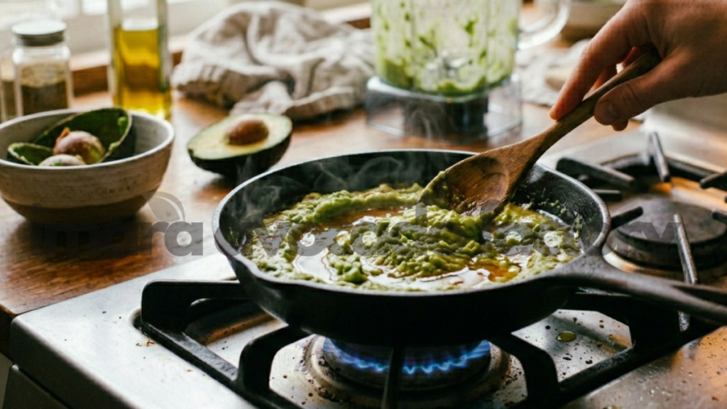 how is avocado oil made at home