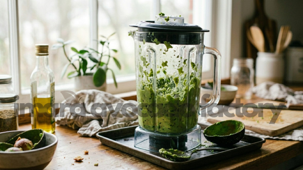 how to extract oil from avocado at home